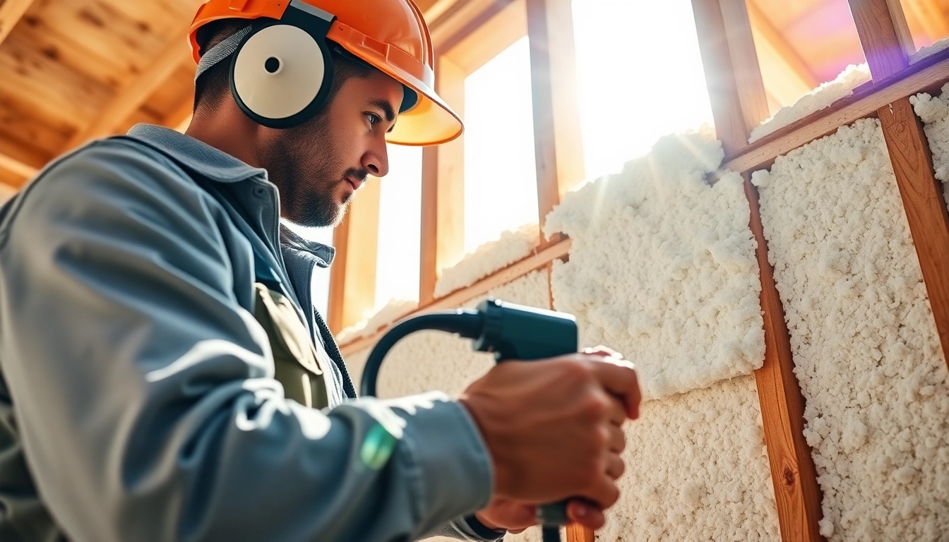 Skilled spray foam removal contractors efficiently clearing insulation from a home's interior.