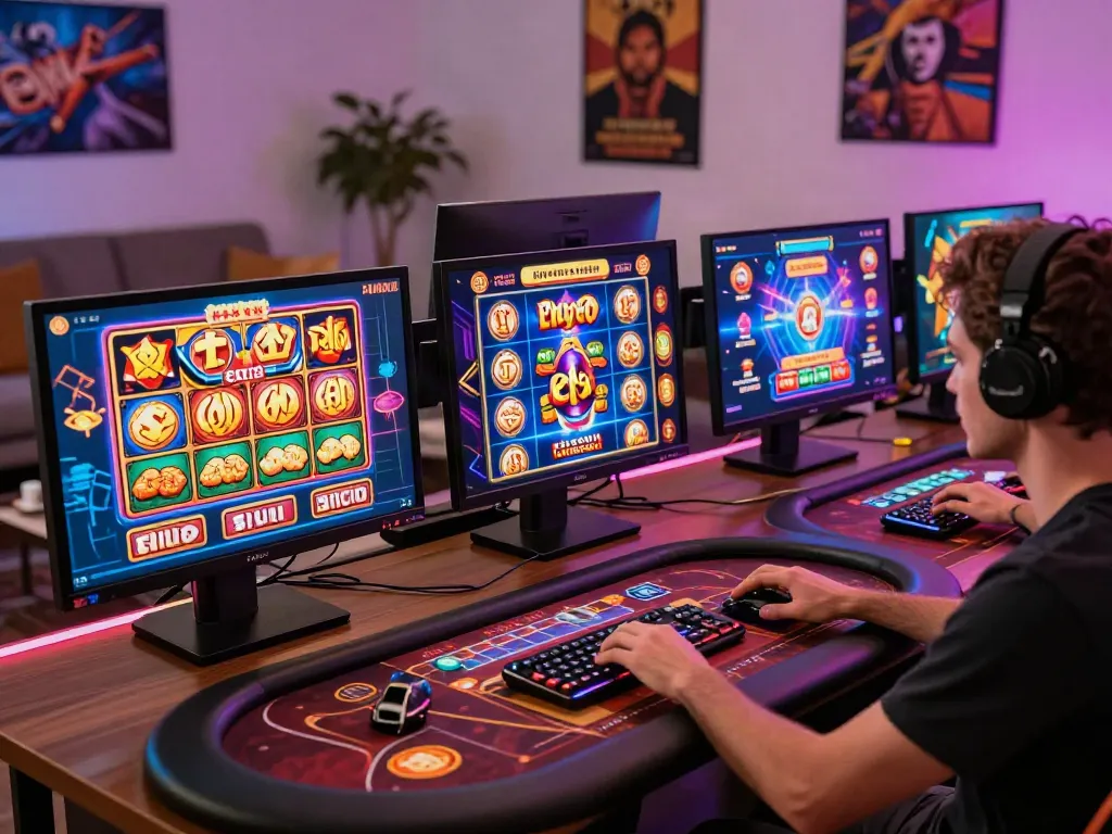 Exciting gameplay at new non gamstop casinos with immersive online gaming setup.