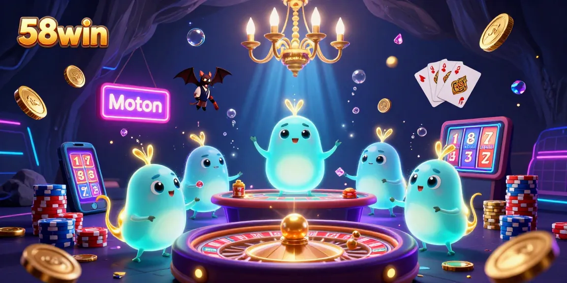 Light up your luck at 58win with an immersive casino adventure filled with shining gems and bioluminescent glowworms.