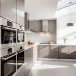 Discover high-quality уреди за вграждане in a stylish kitchen setting with integrated features and modern aesthetics.