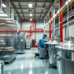 Zinc plating process in Malaysia showcasing professional facilities and equipment.