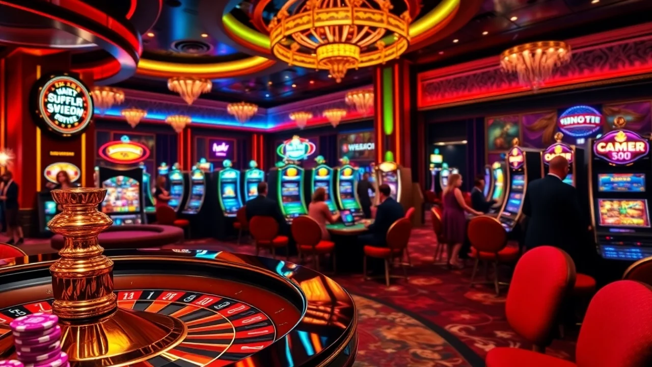 Experience the thrill of high-stakes gaming at WW88 com with vibrant casino visuals.