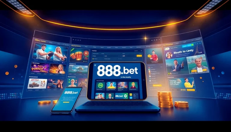 Experience the innovative 888b.bet online gambling platform with dynamic games and sports betting options.