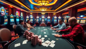 Experience the thrill of winning at 9bet with vibrant casino tables and exciting gameplay.