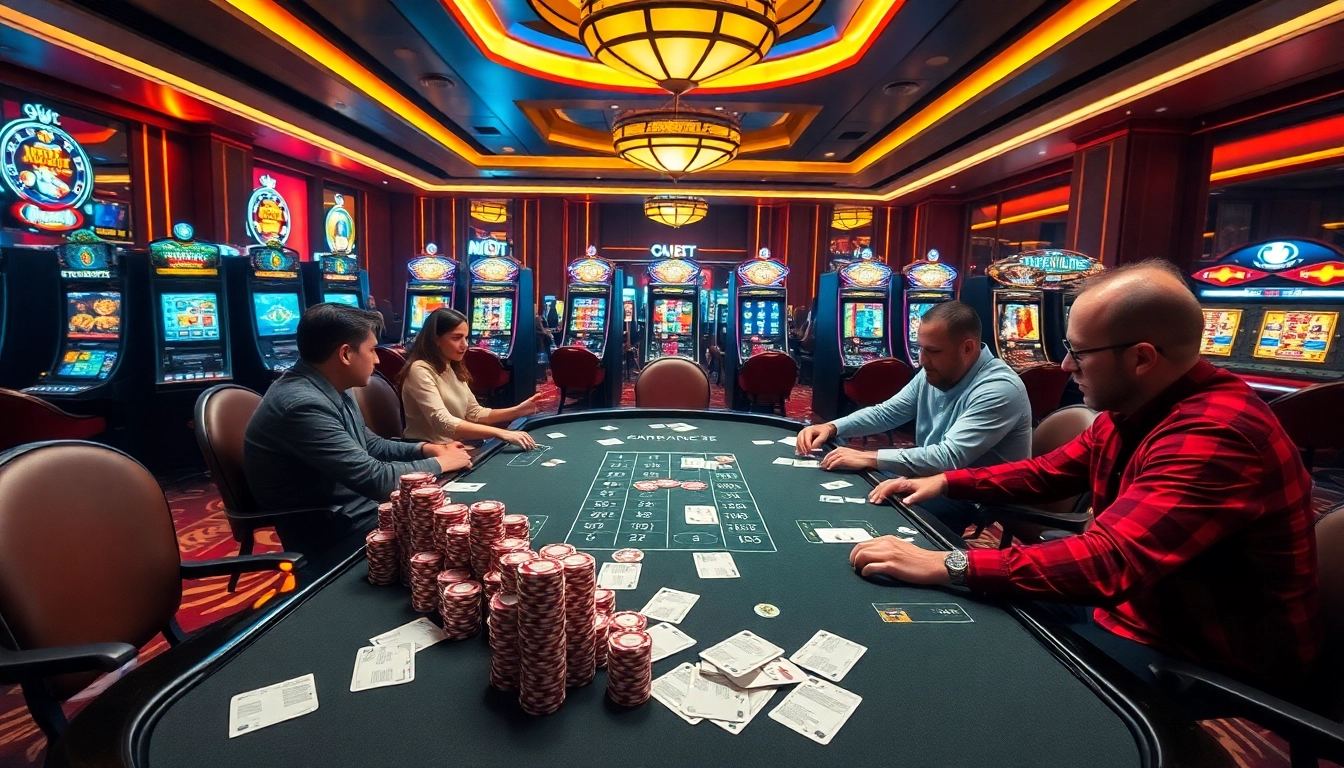 Experience the thrill of winning at 9bet with vibrant casino tables and exciting gameplay.