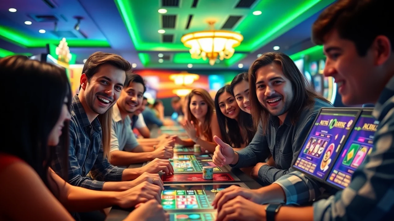 Experience the thrill of online gaming at ev88win.live with diverse players enjoying dynamic casino games.