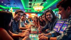 Experience the thrill of online gaming at ev88win.live with diverse players enjoying dynamic casino games.