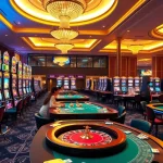 Experience thrilling wins at nổ hũ 90 slot machines in a vibrant casino atmosphere.