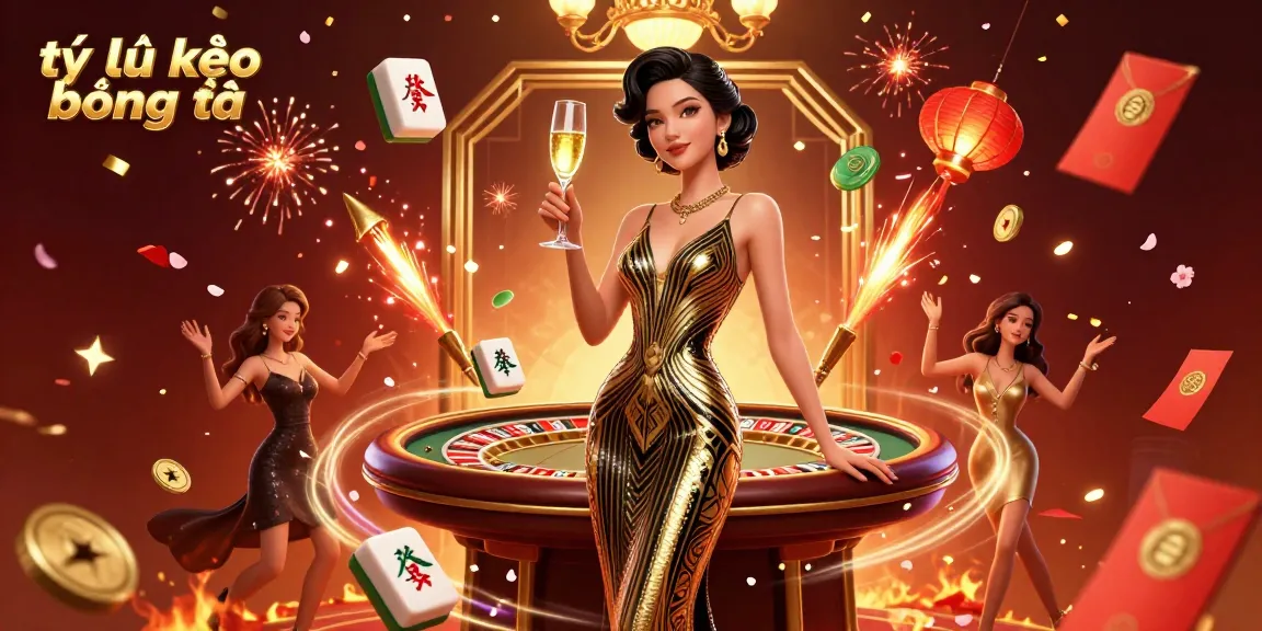 Experience the excitement of tỷ lệ kèo bóng đá with elegance and glamour in this captivating casino scene.